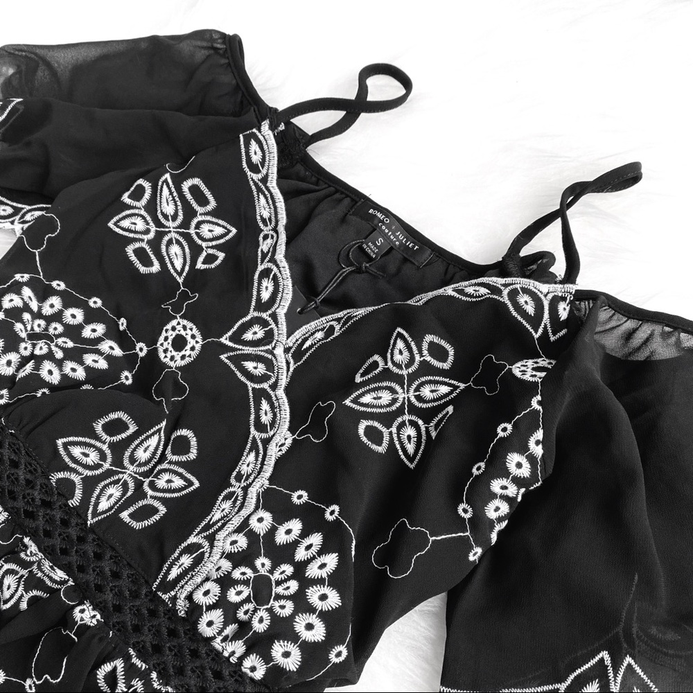 Romeo & Juliet Couture | eyelet embroidered dress - Picture 4 of 8